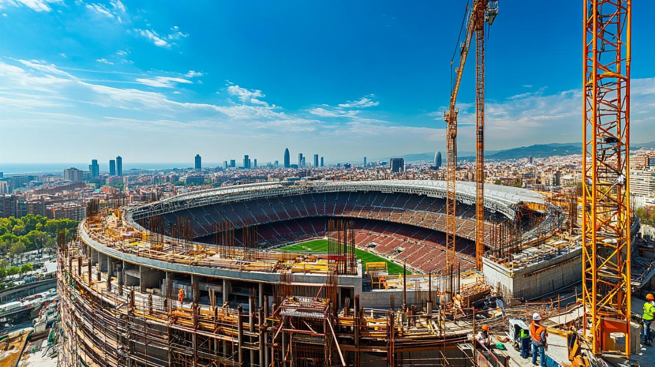 Moments forts de la rénovation du Camp Nou : un projet à la hauteur de l’héritage du FC Barcelone